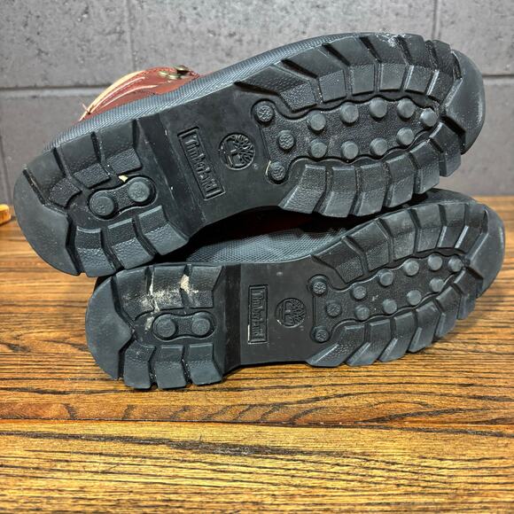 Timberland Women’s Leather Hiking Boots Brown Lace Up 95563 Size 8 Trail Outdoor - Picture 6 of 9